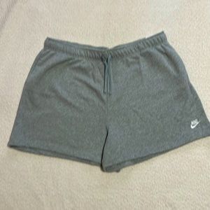 Women's Nike French Terry Grey Shorts, Size 2X New with a Tag